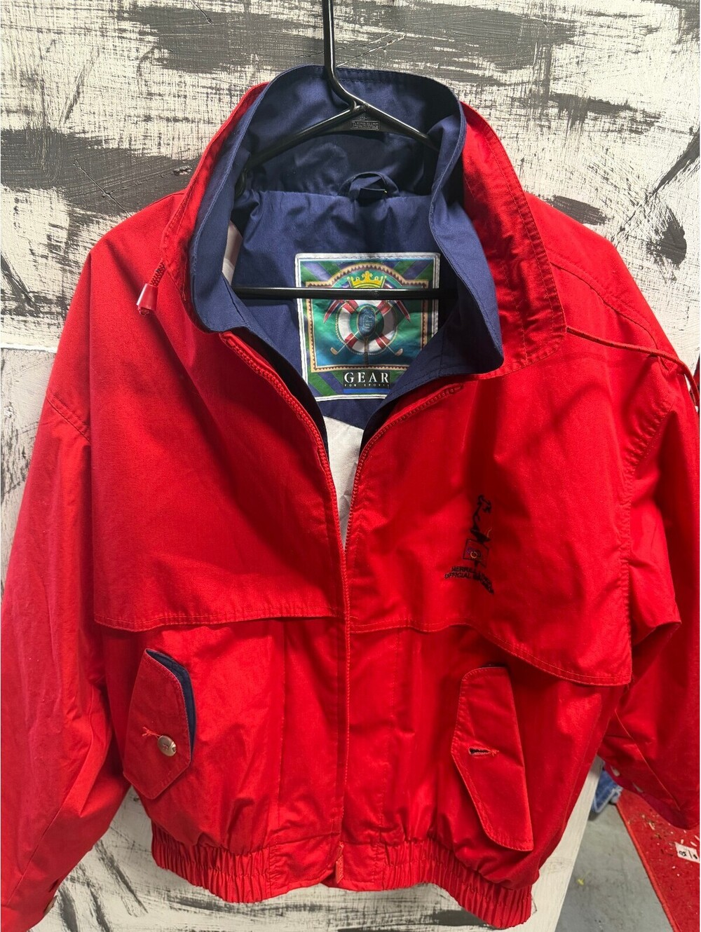 1996 team usa merrill lynch official sponsor gear jacket